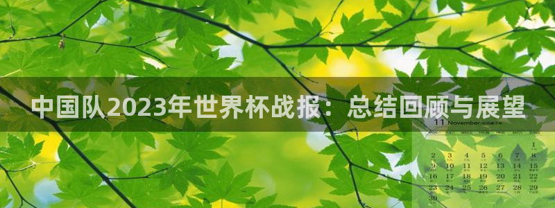 世界杯预选赛亚洲：中国队2023年世界杯战报：总结回顾与展望