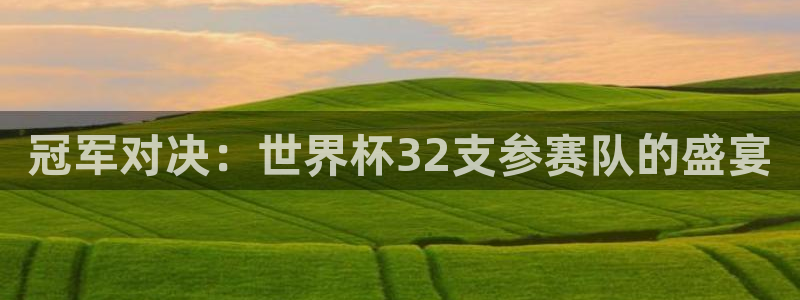 英格兰联赛杯直播：冠军对决：世界杯32支参赛队的盛宴
